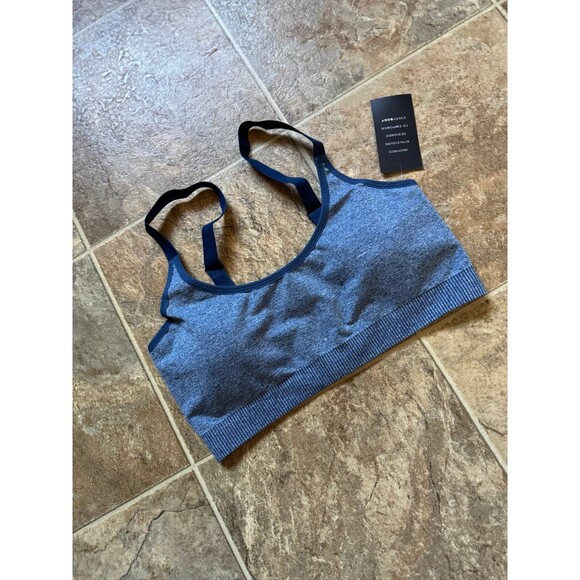 Vitality Formation Scoop Bra Navy Heather Size Large - Picture 5 of 10